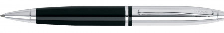 Cross Calais Ballpoint Pen - Chrome & Black Lacquer